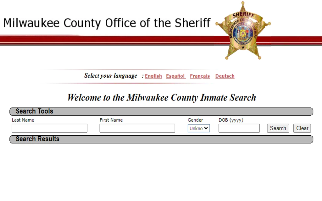 An image showing free Wisconsin jail warrant records for inmates can be found using county sheriff inmate search tools found online.